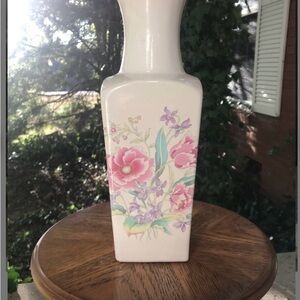 Floral Ceramic Vase